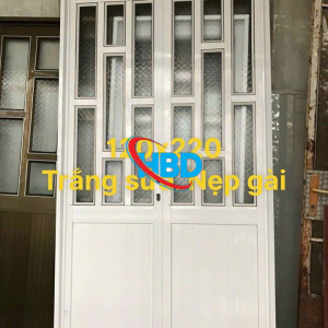 Cửa trắng sửa - nẹp gài 
